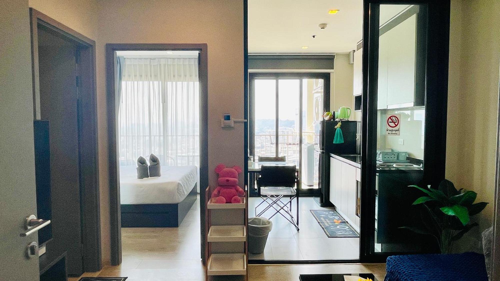 The Base 1 Bed 1 Bath Apartman Pattaya Kültér fotó