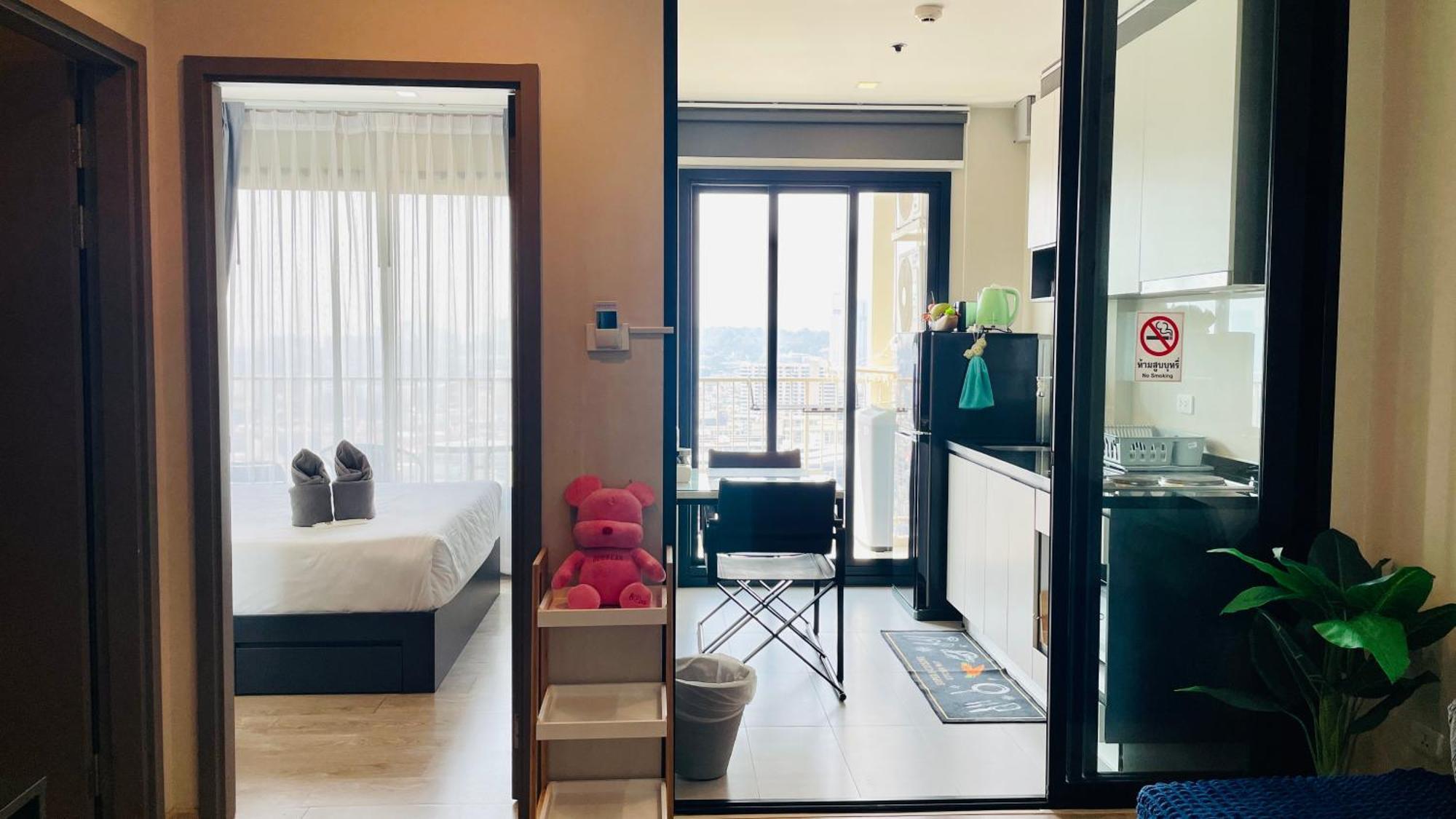 The Base 1 Bed 1 Bath Apartman Pattaya Kültér fotó